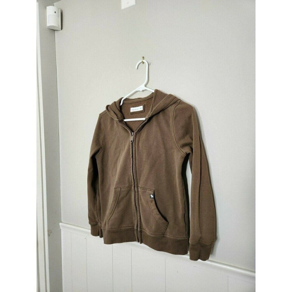 ABERCROMBIE Brown Zip Jacket